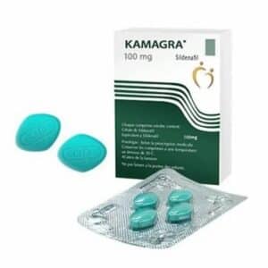 Kamagra Gold 100mg tabletta és csomagolás közelről