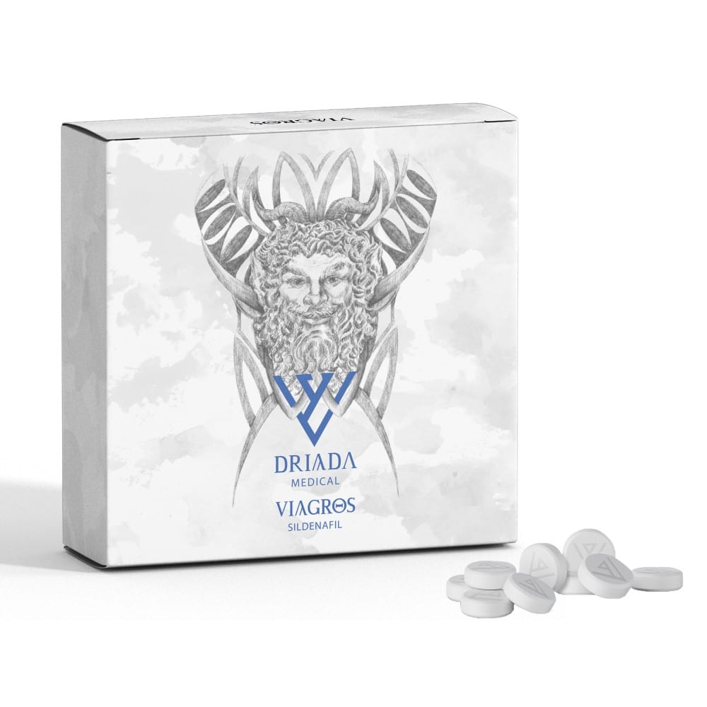 Viagra helyettesítő Driada Medical Viagros 100mg – eredeti csomagolás